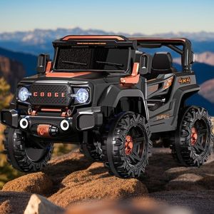 Dört sürücü 12V7A pil gücü <span class=keywords><strong>2</strong></span>-Seater elektrikli çocuk Off-Road araba denge oyuncak bebek ve çocuk sürücü için - Product Image 1