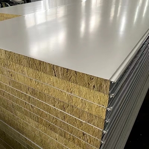 Rock Wool Pu <strong>Roof</strong> Continuous Frp Pir Estructural Tile <strong>Roof</strong> <strong>Sandwich</strong> <strong>Panel</strong> Trade Waterproofing <strong>Roof</strong> <strong>Sandwich</strong> <strong>Panels</strong> - Product Image 2