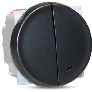 Interruptores automáticos COMETE VULCAIN Interruptor basculante iluminado + Botón pulsador No iluminado - Product Image 1