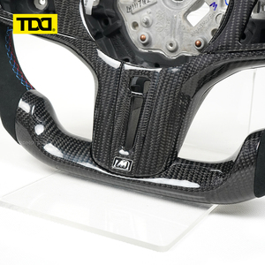 Volant en fibre de carbone LED véritable TDD compatible avec BMW Série G G20 G30 - Product Image 5