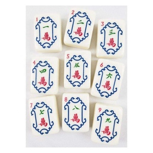 Mother Nature Themed Engraved Acrylic American Mahjong Set, 2026 Hot Selling Board Game for Adult Casino & Leisure <b>Entertainment</b> - Product Image 3