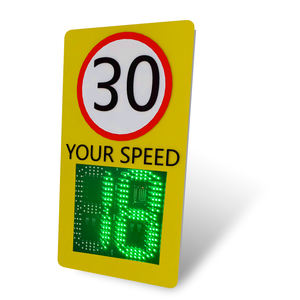 NOBLE Segnale di Limite di Velocità a 2 Cifre Integrato a Basso Prezzo in Vendita/ Segnale Radar di Velocità in Offerta - Product Image 6