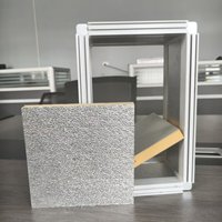 Panneau sandwich phénolique d'isolation thermique de 20 mm, panneau rigide en mousse pour conduits d'air, pour système de ventilation HVAC