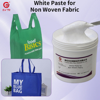 Pasta Putih Berbasis Air Ramah Lingkungan untuk Tinta Sablon Tekstil, Daya Tutup Baik, Sablon Kain Tas Non Woven