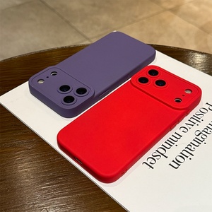 เคสหลังสีลูกกวาดลายคลื่น Big Camera สำหรับ iPhone 17 Pro 16 15 14 13 12 Max Plus เคสซิลิโคนพร้อมป้องกันกล้อง - Product Image 6