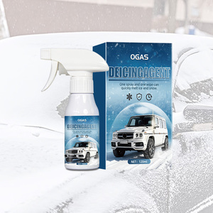 Dégivrage rapide OGAS décongélation instantanée de pare-brise de <span class=keywords><strong>voiture</strong></span> <span class=keywords><strong>Spray</strong></span> de dégivreur de neige d'hiver Agent de fusion de glace Anti Frost 120ml - Product Image 5