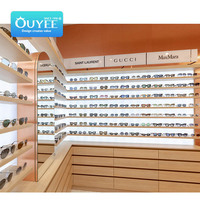 Support à lunettes en bois, vitrine pour lunettes, accessoires de présentation pour magasin d'optique