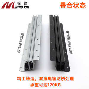 Ming Xin <b>Drawer</b> <b>Slides</b> Cold Rolled Steel Heavy Duty For Stair Base Cabinet Installation - Product Image 4