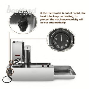 Máquina Automática para Hacer Churros <span class=keywords><strong>Inblan</strong></span> 220V, Mini Máquina Decoradora de Donuts, Nueva, Reduce el Tiempo de Servicio con Precio Especial - Product Image 2