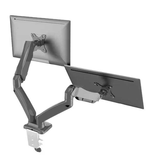 Customized Desk-mounted Monitor Arm Modern Office Flexible Gas Spring Desk Mount Laptop and Computer Adjustable Monitor Arm