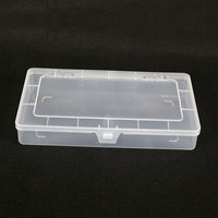 Boîte de rangement rectangulaire unique prix usine boîte en plastique transparent PP avec couvercle pour emballage de parfum crème bonbons chocolat