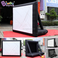Écran de projection gonflable géant pour cinéma portable, idéal pour les fêtes en extérieur et les soirées dans le jardin