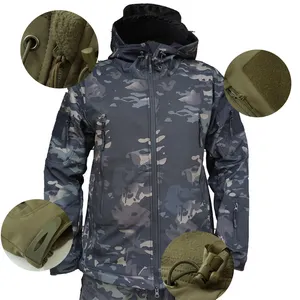 2020 лучшая зимняя водонепроницаемая куртка с капюшоном и несколькими карманами для походов на открытом воздухе, ветровка для горных походов на зиму