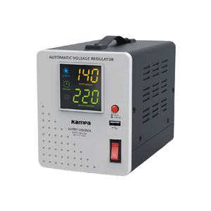 Стабилизатор напряжения AVR 500VA до 10000VA однофазный Автоматический регулятор напряжения со светодиодным цветным экраном - Product Image 3