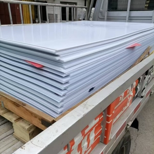 MILKY Trắng nhựa <span class=keywords><strong>Polycarbonate</strong></span> Tấm khuếch tán tấm ánh sáng Hộp phản chiếu biển quảng cáo nhà kính trang trí mái nhà - Product Image 1