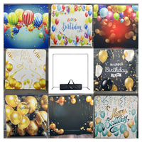 Grande bannière personnalisée en tissu polyester, impression sur toile maillée, toile de fond murale sur mesure pour scène de mariage, présentoir de stand pour salon professionnel