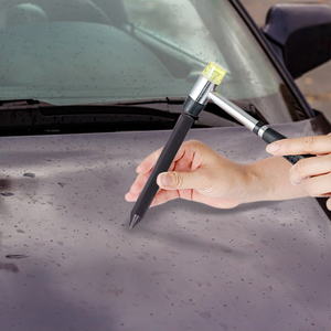 Kit professionnel de 6 outils avec stylos de débosselage en aluminium, marteau en caoutchouc et kit de réparation de bosses sans peinture pour carrosserie automobile - Product Image 6
