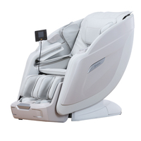 Sillón Reclinable de Masaje Corporal Completo de Lujo con Rodillo de Masaje para Pantorrillas y Envoltura de Bolsas de Aire para un Spa de Relajación Total