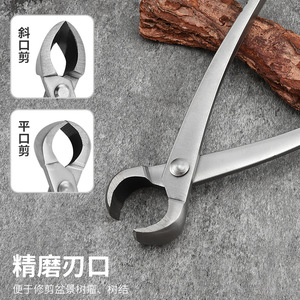 Bonsai <b>Pruning</b> Shears Stainless Steel Adjustable Blade For <b>Tree</b> Burls And Knots Landscaping Gardening <b>Tools</b> - Product Image 1