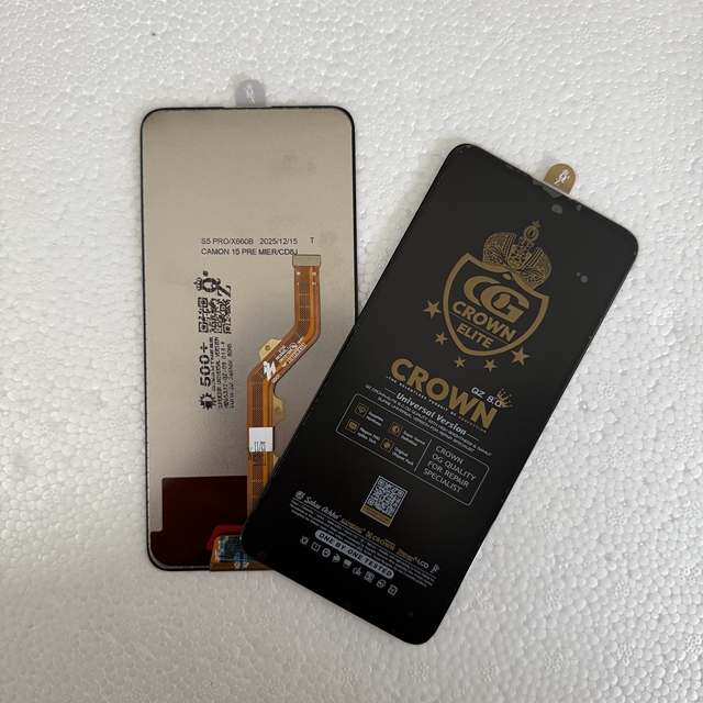 Crown Lcd Phone Screen Display for Tecno Itel Infinix X660 S5 PRO CD8J Camon 15 Pop 8 PRO P37 Smart 5 Smart 9 Mobile Phones LCDs