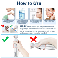 Extracteur de points noirs chauffant mini amélioré, nettoyeur de pores du visage, aspiration sous vide, éliminateur de points noirs