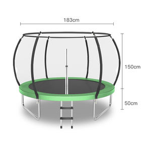 Mini <span class=keywords><strong>trampoline</strong></span> professionnel de 10 pieds de parc de jardin intérieur commercial personnalisé pour jeu d'enfants - Product Image 2