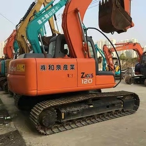 Imported Original Hitachi Zaxis120 Construction <b>Machine</b> Used Zx120 Hitachi 120 <b>Excavator</b> Machinery - Product Image 1