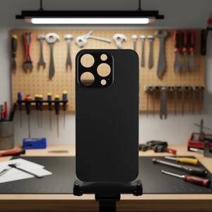 Châssis intermédiaire noir avec coque arrière pour iPhone 14 Pro – Boîtiers de téléphone portable - Product Image 3