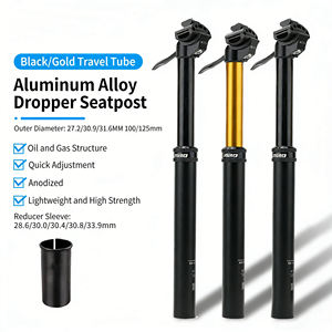 <span class=keywords><strong>Tija</strong></span> de sillín telescópica para bicicleta de montaña, de aleación de aluminio, hidráulica, neumática, con control remoto, altura ajustable. - Product Image 1