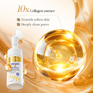 SADERO Mousse Nettoyante Visage au Collagène Osseux Anti-Âge Nettoyage en Profondeur Contrôle du Sébum avec Brosse Hydratante - Product Image 2