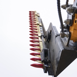 Trinciaerba <span class=keywords><strong>Idraulica</strong></span> per Mini Escavatori da 1-2 Tonnellate - <span class=keywords><strong>Accessori</strong></span> per la Lavorazione del Prato - Product Image 4
