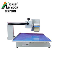Amydor AMD8025 digitale Heiß folien drucker maschine/Goldfolien-Stempel drucker für Abschluss zertifikat abdeckung, Logo, Marke