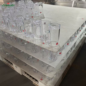 Chopes à bière en verre personnalisables en gros, gobelets à bière pression, gobelets à boissons, réutilisables, écologiques, modernes, luxueux, capacité de 201 à 300 ml - Product Image 1