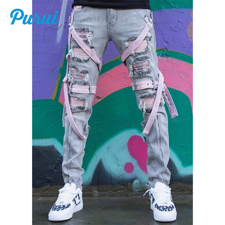 Encuentre el mejor fabricante de jeans rotos hombre y jeans rotos hombre  para el mercado de hablantes de spanish en alibaba.com