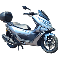 Pare-chocs noir anti-chute avec échappement arrière, accessoires de moto pour Chunfeng 150SC-BXG, rénovation/mise à niveau
