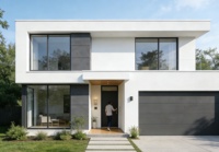 Maison préfabriquée duplex, structure en acier léger, villas préfabriquées, bâtiments en acier léger préfabriqués