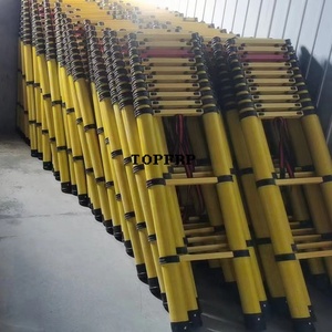 Insulation <b>Ladder</b> High Voltage Telescopic Fiberglass Frp Tool Box Escalera Industrial De Frp Step <b>Ladders</b> Accepted Frp Merdiven - Product Image 3