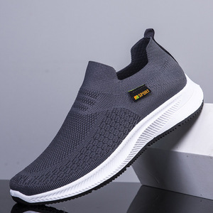 Zapatos <span class=keywords><strong>Deportivos</strong></span> Casuales para <span class=keywords><strong>Hombre</strong></span>, Tejido Transpirable, Ligeros, para Caminar a Diario, Diseño Cómodo y Fácil <span class=keywords><strong>de</strong></span> Poner - Product Image 1