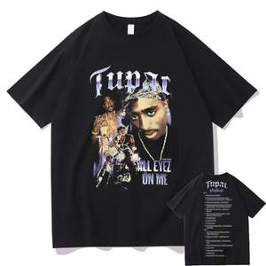 Explosive Models Professional Customization O-neck <strong>Tupac</strong> <strong>T</strong>-<strong>shirt</strong> Fashion Personality <strong>T</strong> <strong>Shirt</strong> for Men With Wholesale Direct Sales - Product Image 5