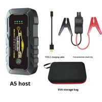 UltraFire 4-en-1 22200mAh 12V Démarreur portable pour voiture/camion, bloc d'alimentation pour batterie, éclairage LED, kit d'outils d'urgence 3000A 6