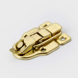 Steel Minimalist Lock <b>Snap</b> <b>Fastener</b> Jewelry Box Hardware-Durable High Quality Gift Box for Bedroom Living Room Use Easy Assembly - Product Image 4