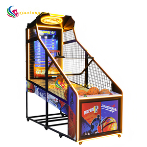 Máquina de juego de tiro competitivo con pantalla LCD de 55 pulgadas para interiores, simulador de baloncesto deportivo con aceptador de billetes para centro de juegos metálico - Product Image 2