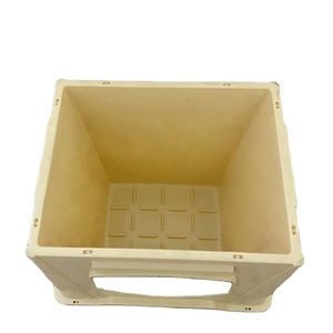 ถังพลาสติกสำหรับจัดดอกไม้แบบเดนมาร์ก วางซ้อนกันได้ ทนทาน เหมาะสำหรับจัดแสดงดอกไม้ ร้านดอกไม้ ศูนย์การค้าดอกไม้ รับสั่งซื้อจำนวนมาก พร้อมสกรีนโลโก้ - Product Image 3