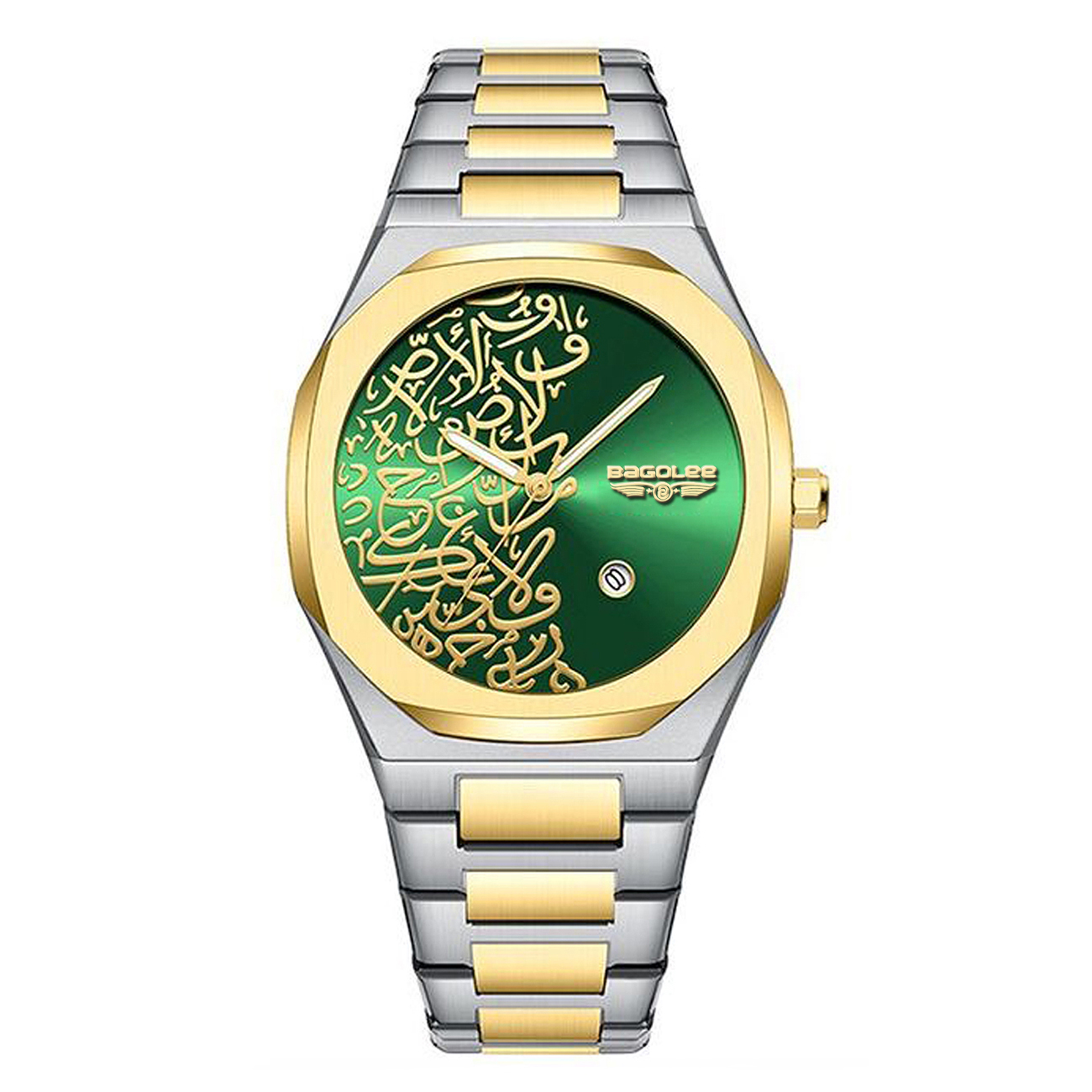 Silver Gold-Green