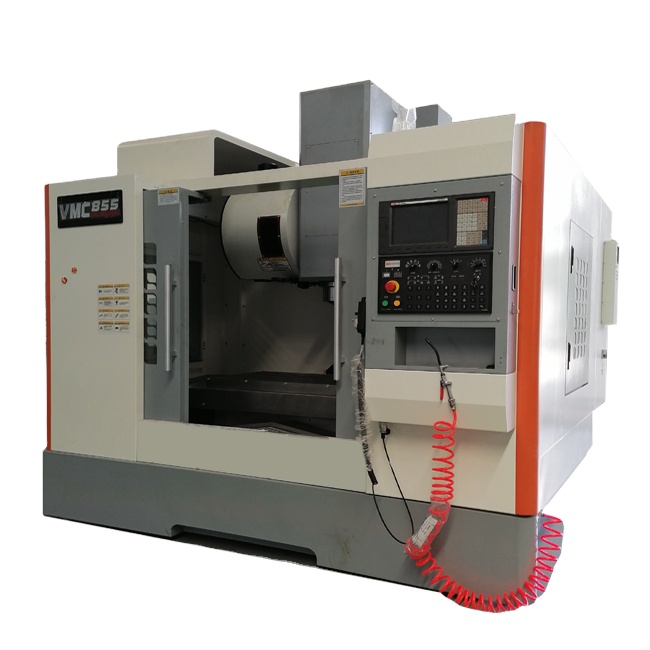 VMC855L вертикальный обрабатывающий центр 4-осевой фрезерный станок с ЧПУ обрабатывающий центр