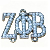 Colgante Redondo Personalizado ZPB Zeta Phi Beta, el Más Vendido, para Decoración de Collares y Pulseras, Venta al por Mayor