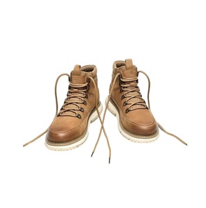 Bottes Martin camouflage pour homme, style western, en coton, à lacets, mi-mollet, imperméables, avec semelle intérieure en caoutchouc pour la chaleur – Collection Automne - Product Image 6