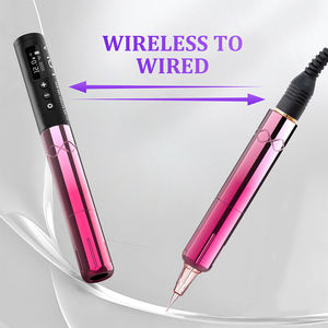 Venta al por mayor LOLA AIR Dot Mode EZ Tattoo Silver New Upgrade Professional Hair Scalp Tattoo Micropigmentación Pmu SMP Pen Machine - Product Image 3