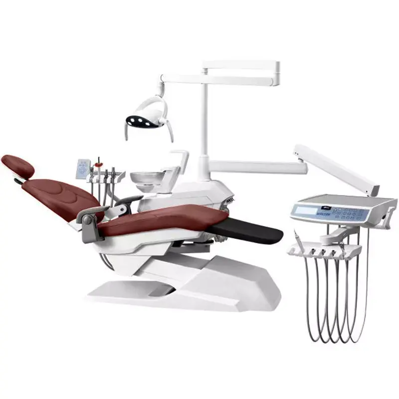 नई प्रकार दंत चिकित्सा क्लिनिक उपकरण डबल पानी की बोतल दंत चिकित्सा यूनिट दंत कुर्सी दंत चिकित्सा क्लिनिक के लिए यूरोपीय मानक