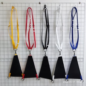 บิบฝึกม้ารุ่นใหม่ Horshi พร้อมสายรัดอกม้าแบบ Martingale ที่มีบิบถอดออกได้ ปรับขนาดได้ ทำจาก PVC - Product Image 2